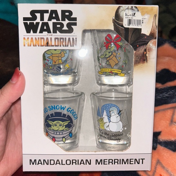 Star Wars Other - NWT Star Wars The Mandalorian Merriment Shot Glass Set
